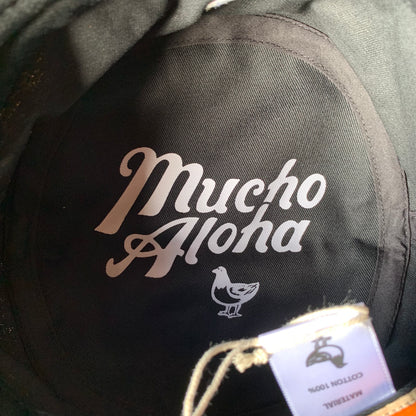 Mucho Aloha【ムーチョアロハ】バケットハット　ブラック