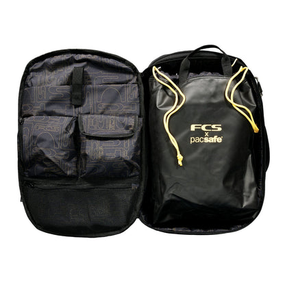 FCS X PACSAFE エフシーエス パックセーフ MISSION DAY PACK 28L ミッション デイパック バッグ バックパック ユニセックス リュック 16インチPC収納可能