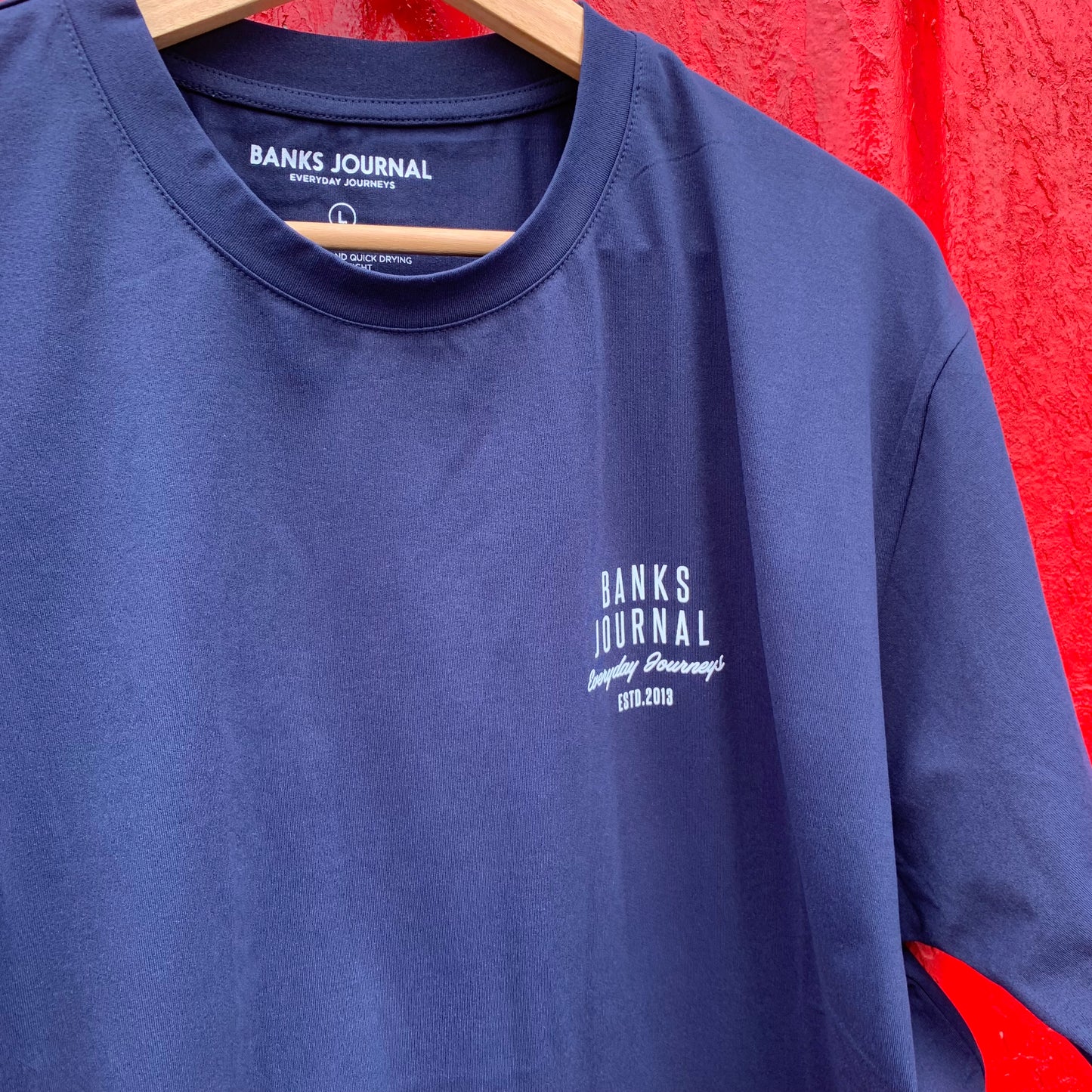 banksjournal【バンクスジャーナル】サーフTEE T07 ネイビー