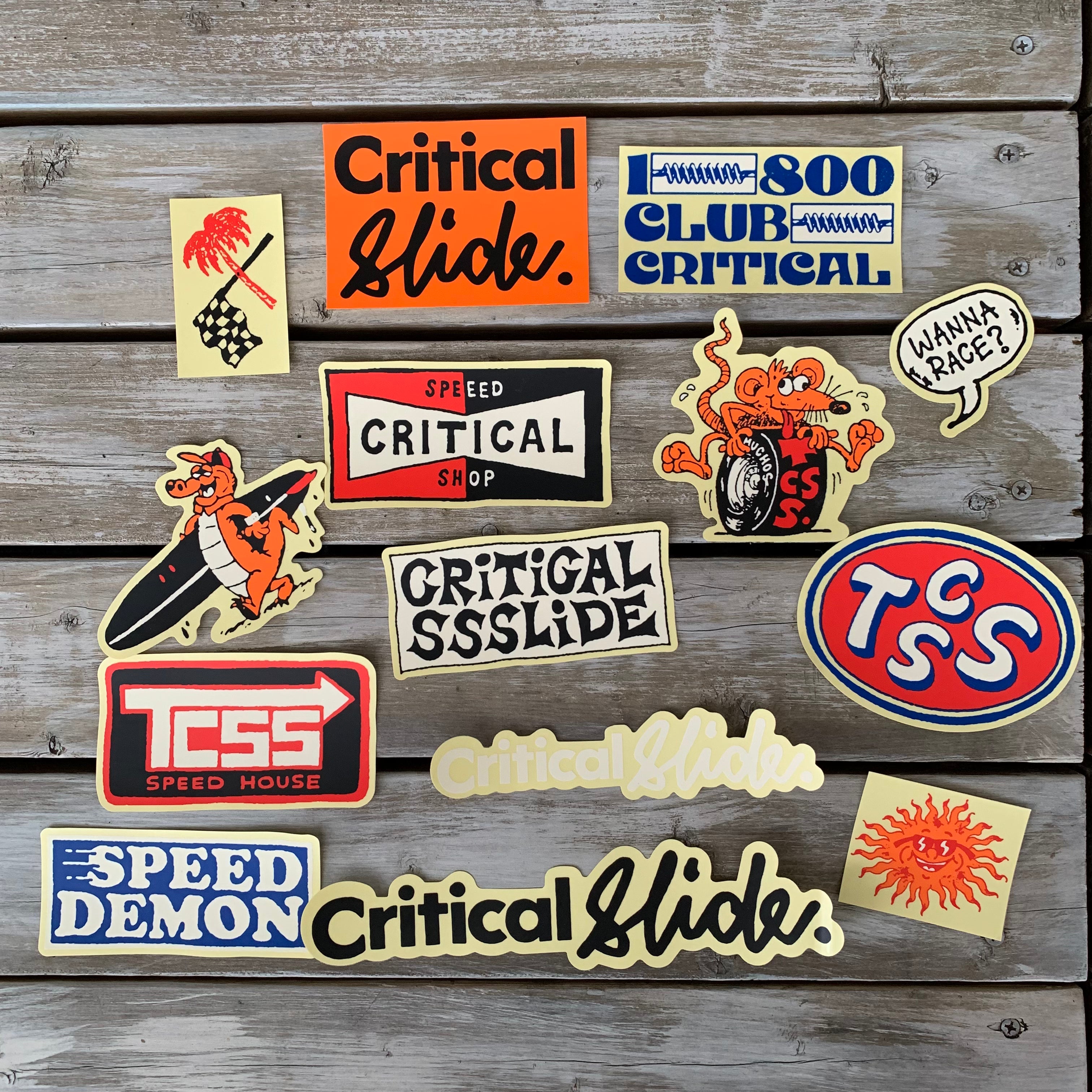 Sled Sticker TCSS ステッカーパック SLED STICKERS Vol.10 – WCS SURF