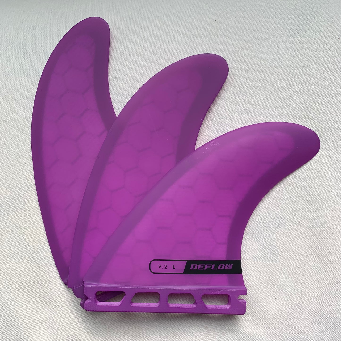 DEFLOW【デフロウ】THRUSTER V.2 - VIOLET 【LARGE】トライフィン　FUTUREボックス