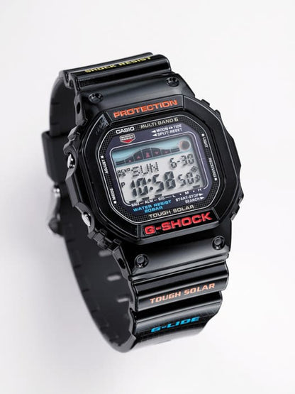 G-SHOCK 【カシオ　ジーショック】GWX-5600-1JF　タイド付き　ソーラー充電システム