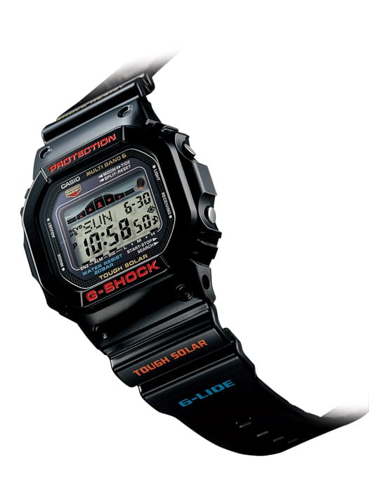 G-SHOCK 【カシオ　ジーショック】GWX-5600-1JF　タイド付き　ソーラー充電システム