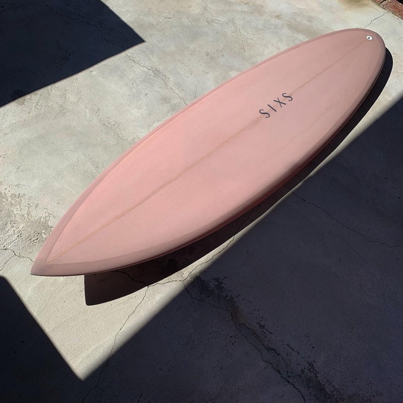 6surfboard シックスサーフボード SIXSurfboard 　5'10" ツイン