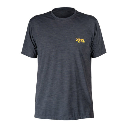 XCEL【エクセル】ハイブリットTシャツ　Men's Heathered VentX Retro Short Sleeve