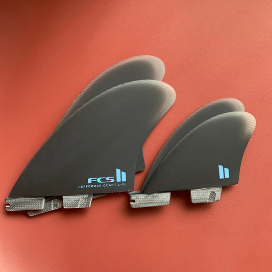 FCS II PERFORMER Quad SPLIT KEEL FIN SET　パフォーマー　クアッド　4本セット