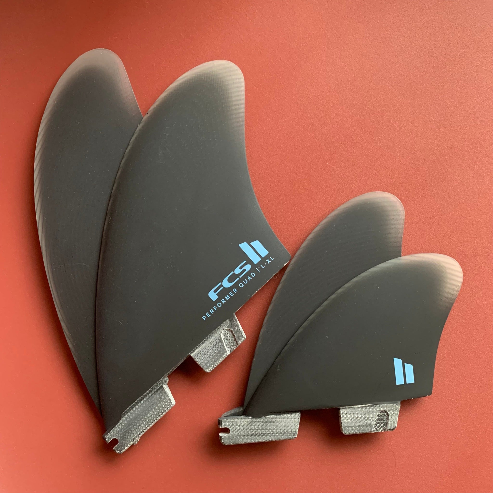 FCS II PERFORMER Quad SPLIT KEEL FIN SET パフォーマー クアッド 4本