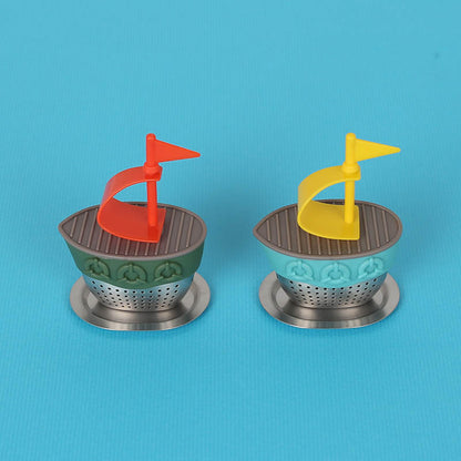 TEA INFUSER AT SEA DAY ORANGE/GREEN ティー インフューザー　お気に入りの紅茶を嗜む 優雅な航海