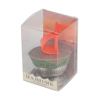 TEA INFUSER AT SEA DAY ORANGE/GREEN ティー インフューザー　お気に入りの紅茶を嗜む 優雅な航海