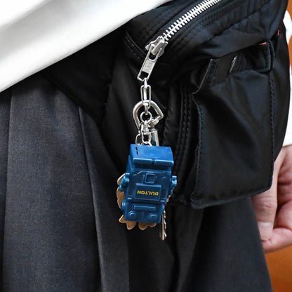 TOOL KEY CHAIN "ROBOT" NAVY　ツール キー チェーン "ロボット"　携帯用ミニドライバーキーホルダー　ライト付き