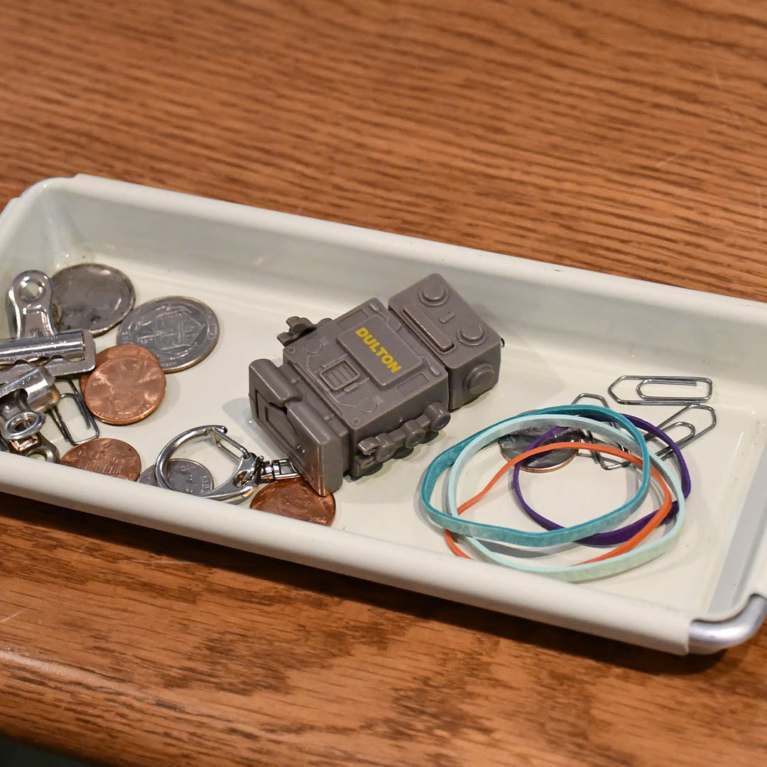 TOOL KEY CHAIN "ROBOT" NAVY　ツール キー チェーン "ロボット"　携帯用ミニドライバーキーホルダー　ライト付き