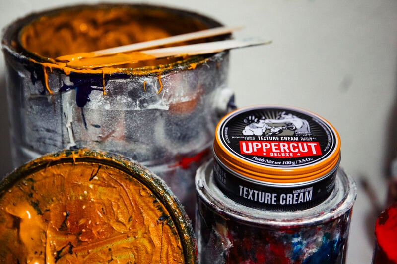 UPPERCUT DELUXE 【アッパーカット】テクスチャークリーム 100ｇ（オレンジのリング）