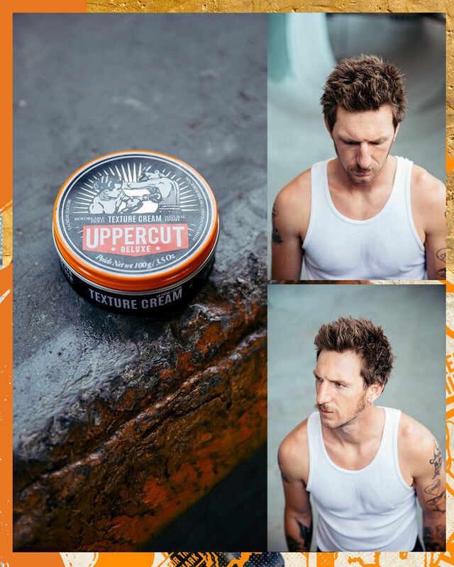UPPERCUT DELUXE 【アッパーカット】テクスチャークリーム 100ｇ（オレンジのリング）