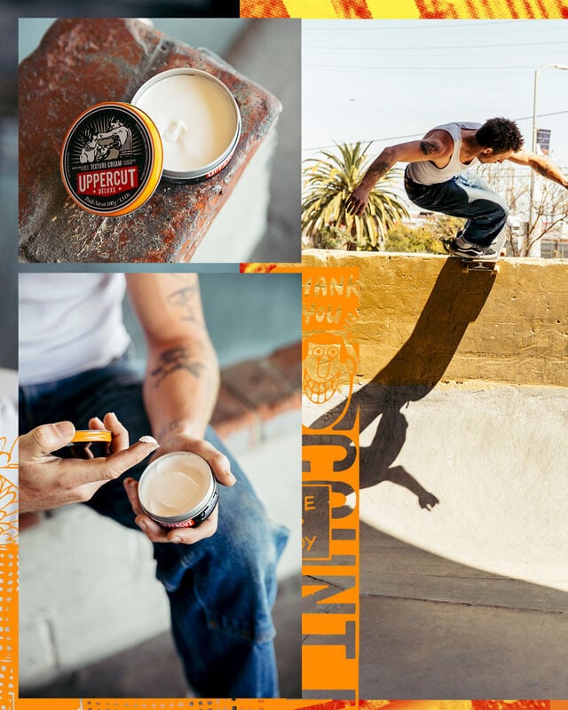 UPPERCUT DELUXE 【アッパーカット】テクスチャークリーム 100ｇ（オレンジのリング）