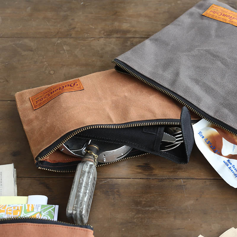 WAX CANVAS TOOL POUCH SCAMEL　ワックス キャンバス ツール ポーチ　カラー（キャメル）