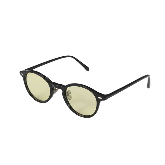GLASSES WITH COLOR LENS BLACK/GREEN グラス ウィズ カラー レンズ