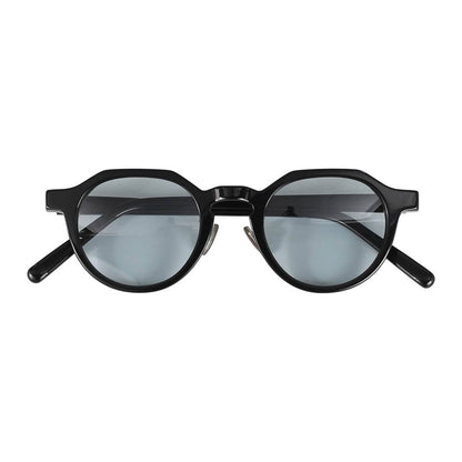 GLASSES WITH COLOR LENS BLACK/BLUE グラス ウィズ カラー レンズ