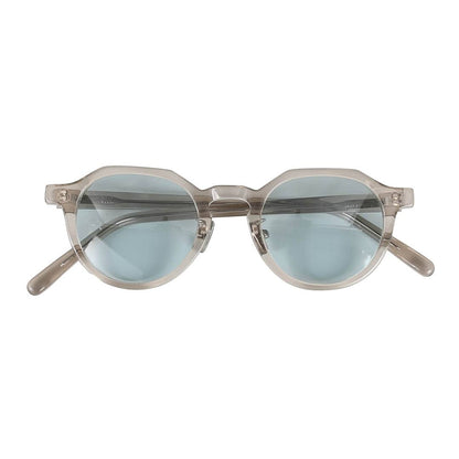 GLASSES WITH COLOR LENS LIGHT GRAY/BLUE グラス ウィズ カラー レンズ