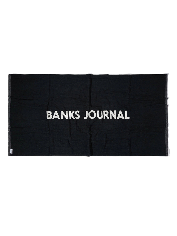 BANKS JOURNAL 【バンクスジャーナル】 LABEL TOWEL　バスタオル