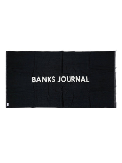 BANKS JOURNAL 【バンクスジャーナル】 LABEL TOWEL　バスタオル