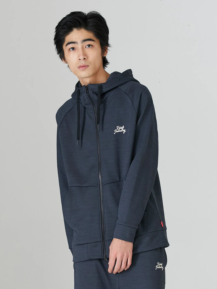 ROIAL【ロイアル】  KNIT FLEECE ZIP PARKA　ジップパーカー