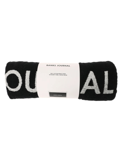 BANKS JOURNAL 【バンクスジャーナル】 LABEL TOWEL　バスタオル