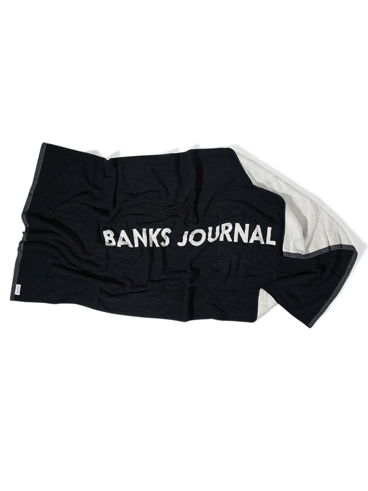 BANKS JOURNAL 【バンクスジャーナル】 LABEL TOWEL　バスタオル