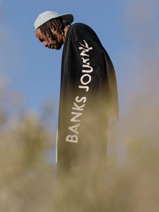 BANKS JOURNAL 【バンクスジャーナル】 LABEL TOWEL　バスタオル