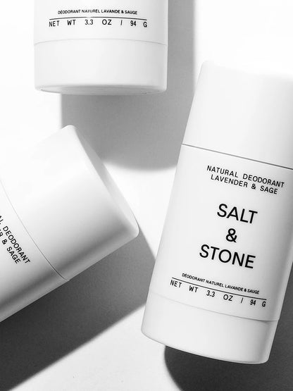 SALT&STONE ALL NATURAL DEODORANT  LAVENDER & SAGE