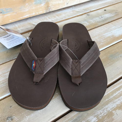 rainbow sandals【レインボーサンダル】クラシックレザー　モカブラウン302　サイズS（24.5‐25.5㎝）