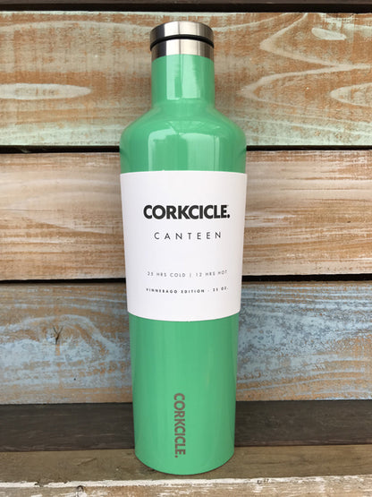 CORKCICLEコークシクル　保冷保温ボトル　CANTEEN 25oz（750ml）＜Caribbean Green＞