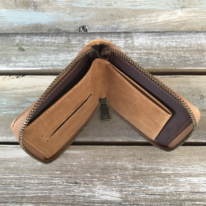 AFENDSアフェンズ　レザーウォレット　Stash＜TAN＞