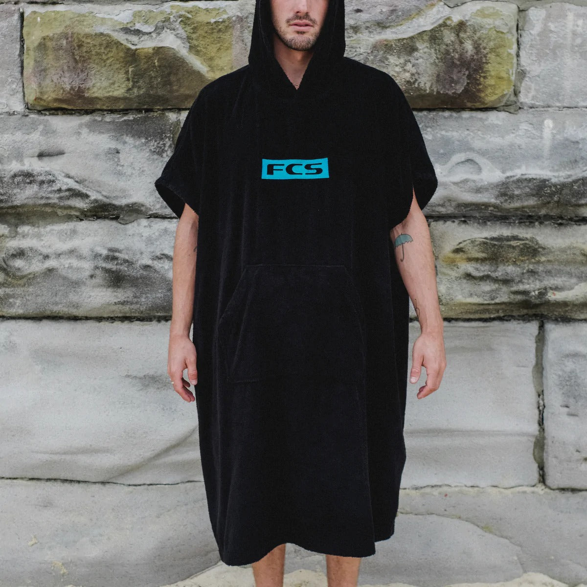FCS TOWEL PONCHO 【エフシーエス　タオルポンチョ】