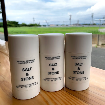 SALT&STONE ALL NATURAL DEODORANT  LAVENDER & SAGE
