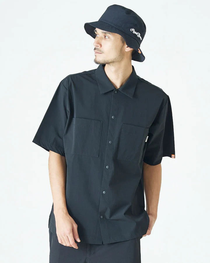 ロイアル【ROIAL】4WAY SHIRTS　ネイビー　サイズL