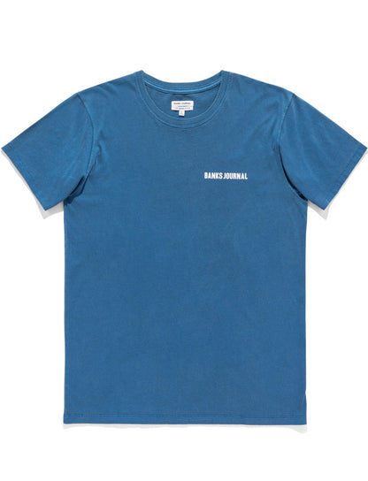 BANKS JOURNAL  ARCH 半袖Tシャツ　ニューポートブルー