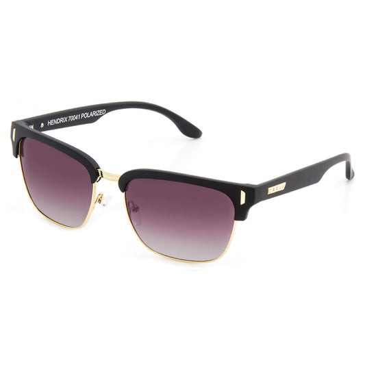 CARVE 70041-HENDRIX MATT BLACK GOLD/PURPLE POLARIZED