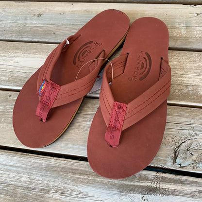 Rainbowsandals【レインボーサンダル】レディース　 Premier Nuback  Leather  　301ALTD CNAC(コニャック）　サイズM （23.5-24.5cm)