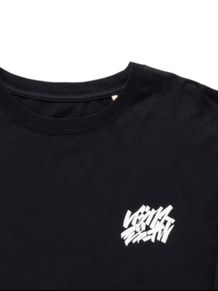 BANKS JOURNAL  DUNKWELL LABEL   L/S TEE バンクス　ロンT ブラック