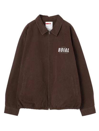 ROIAL  WOODLEY. ブラウン　サイズ　L