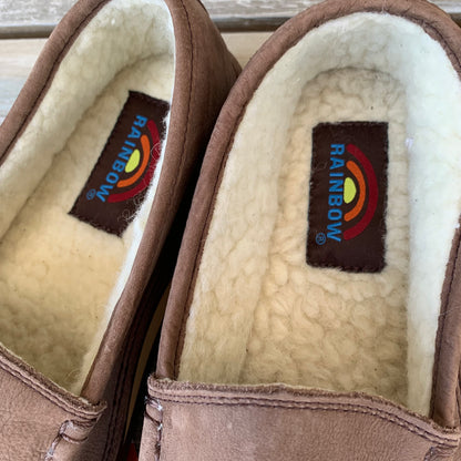 Rainbowsandals【レインボーサンダル】Fleece Lined Single Layer Loafer Premier Leather コンフォートクラシック　フリースレザーシューズ