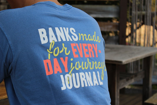 BANKS JOURNAL  ARCH 半袖Tシャツ　ニューポートブルー