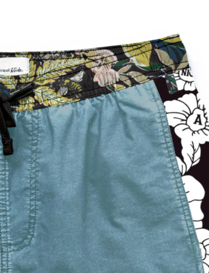 TCSS  MIXED TAPE TRUNK  ボードショーツ カラー　SEA PINE